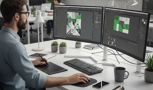 grafično oblikovanje, ponudba tiskarna K2 PLUS,